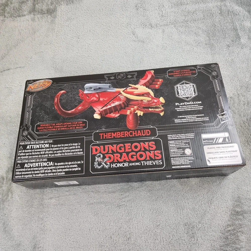 NERF‎ Crossbow Dungeons & Dragons HONOR AMONG THIEVES Themberchaud 2023 Dart Gun